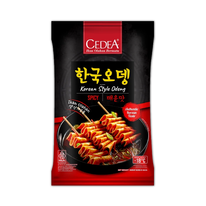 Cedea Korean Odeng Spicy 480gr