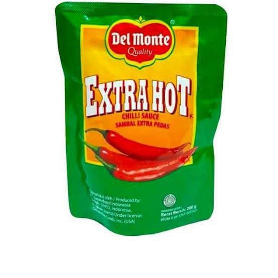 Delmonte Saus Extra Hot 200 gr