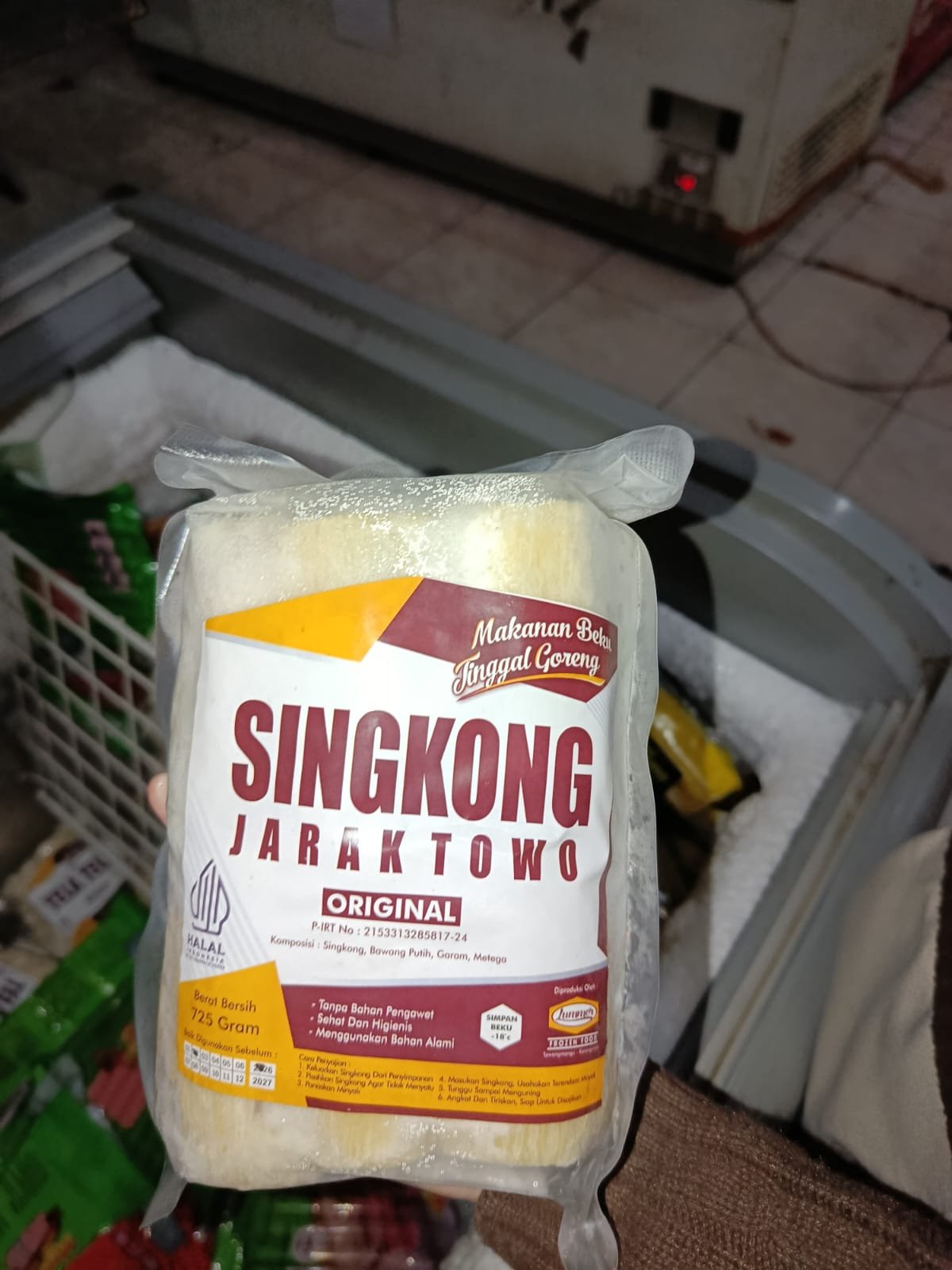 Singkong Jarak Towo Original